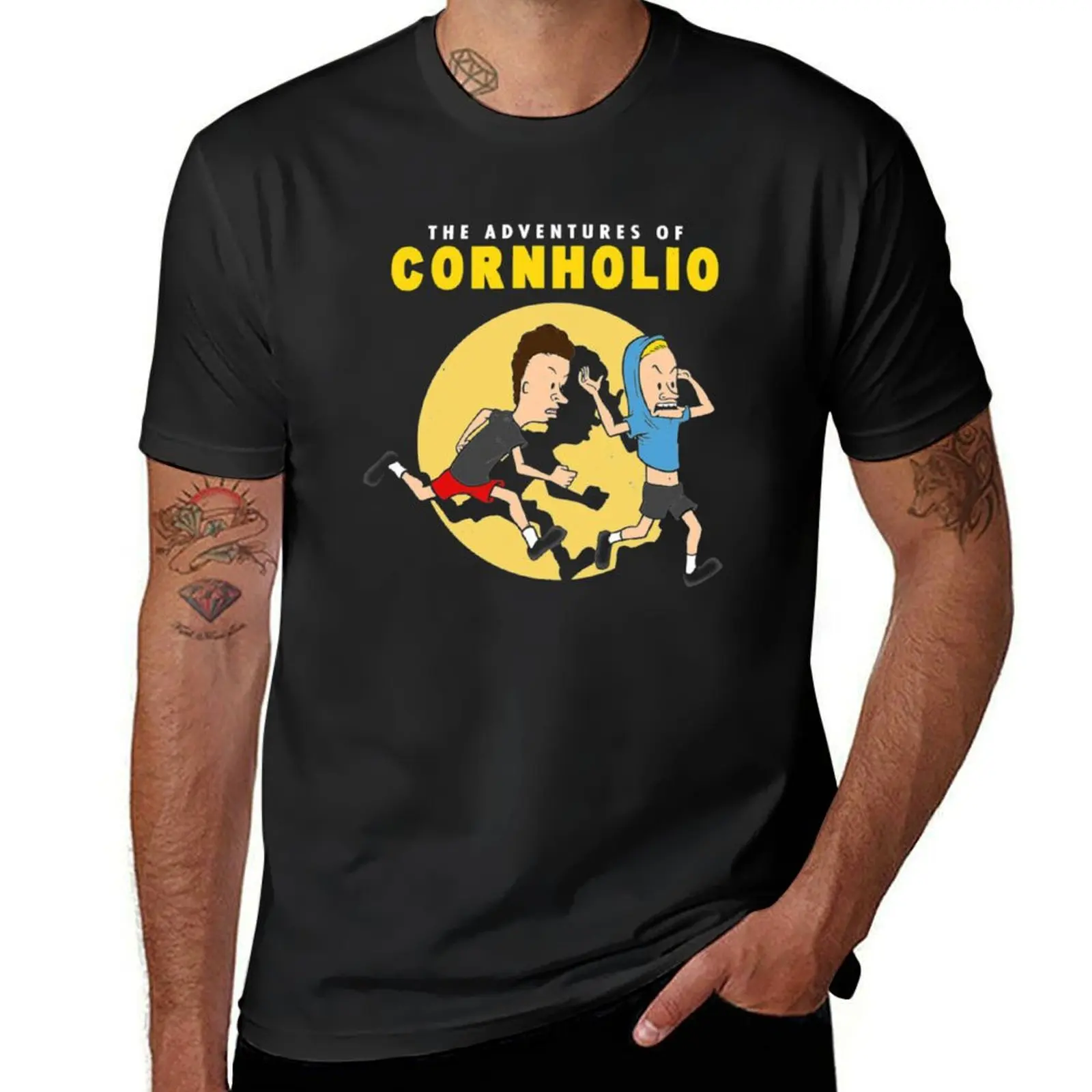 

Cornholio T-Shirt plain vintage oversized mens graphic t-shirts anime