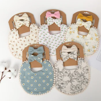 Baby Bib Headband Set 1