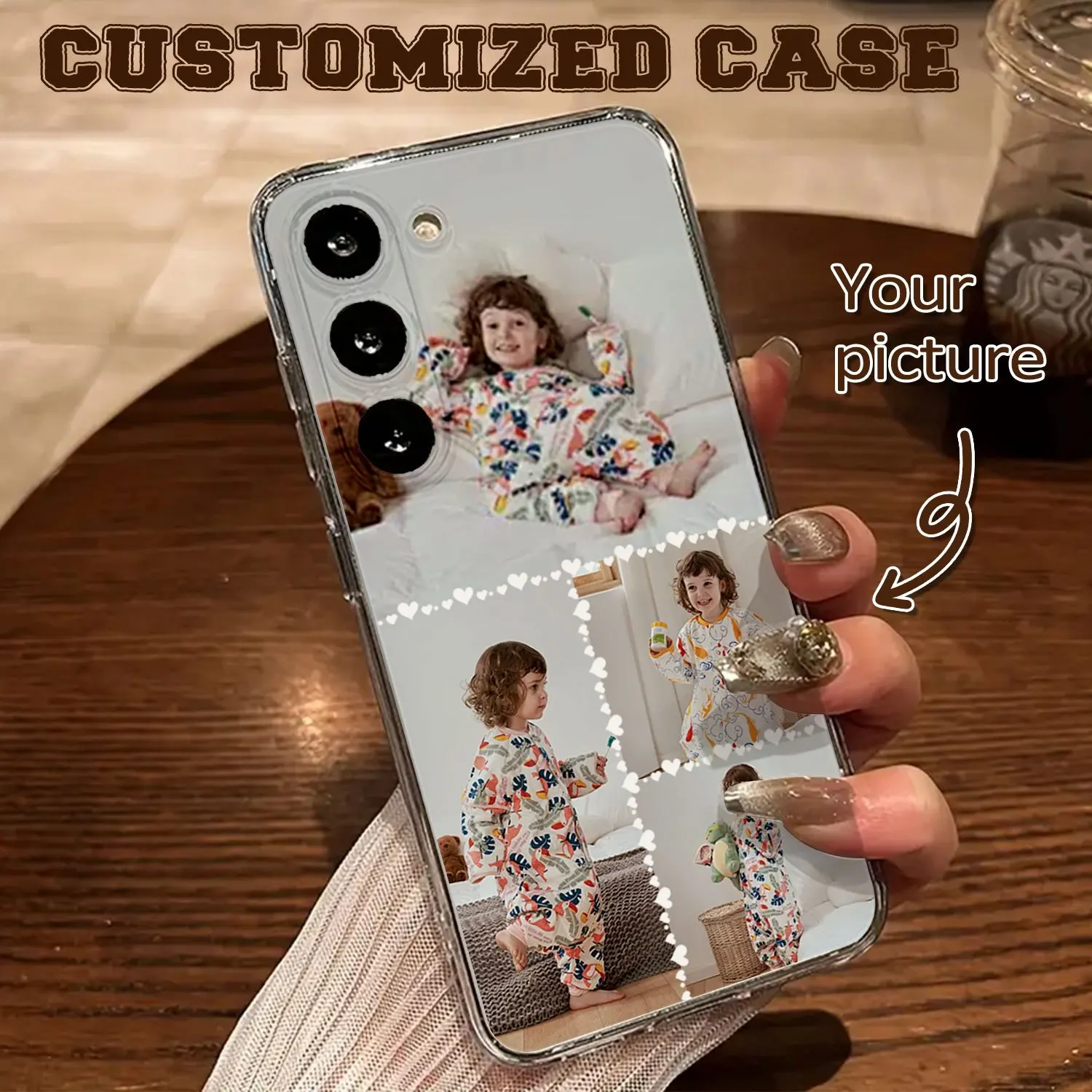 Personalized TPU Phone Case with Custom Photo Design