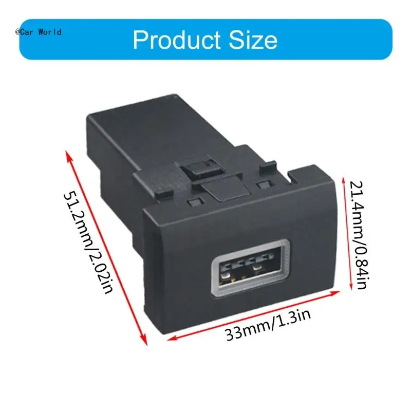Car Charges High Speed Car Charges Auto Current Adjustment Plastic for Stable Charging Experience 6XDB