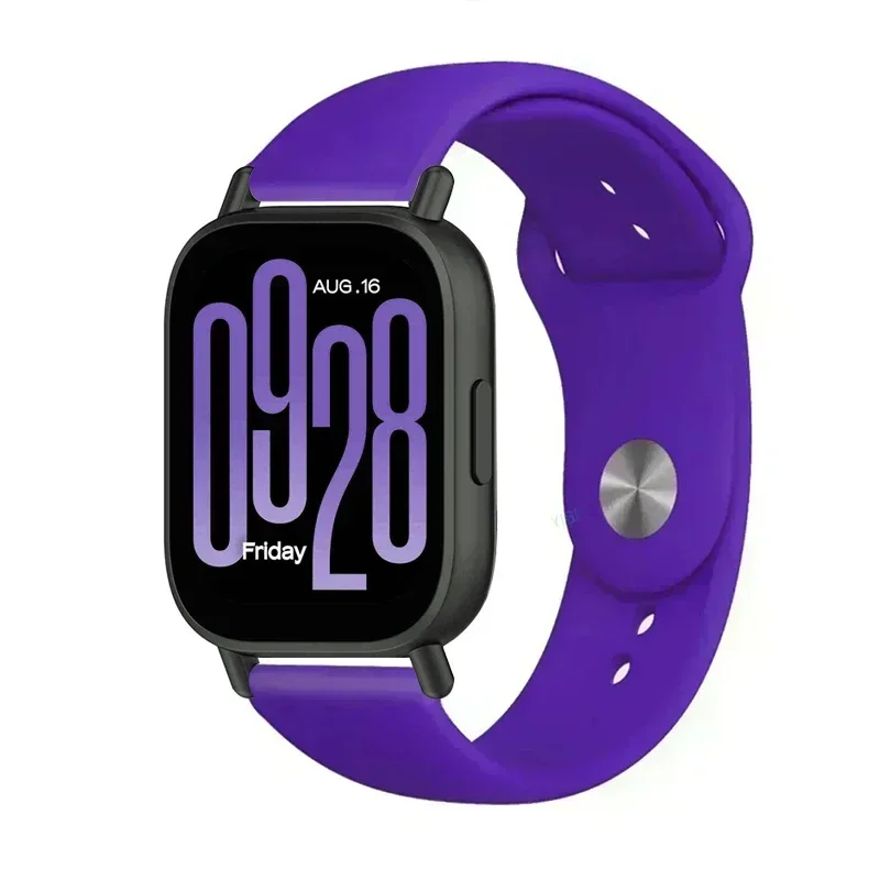 Colorful Silicone Sport Strap for Smartwatches - Versatile Wristband Accessory