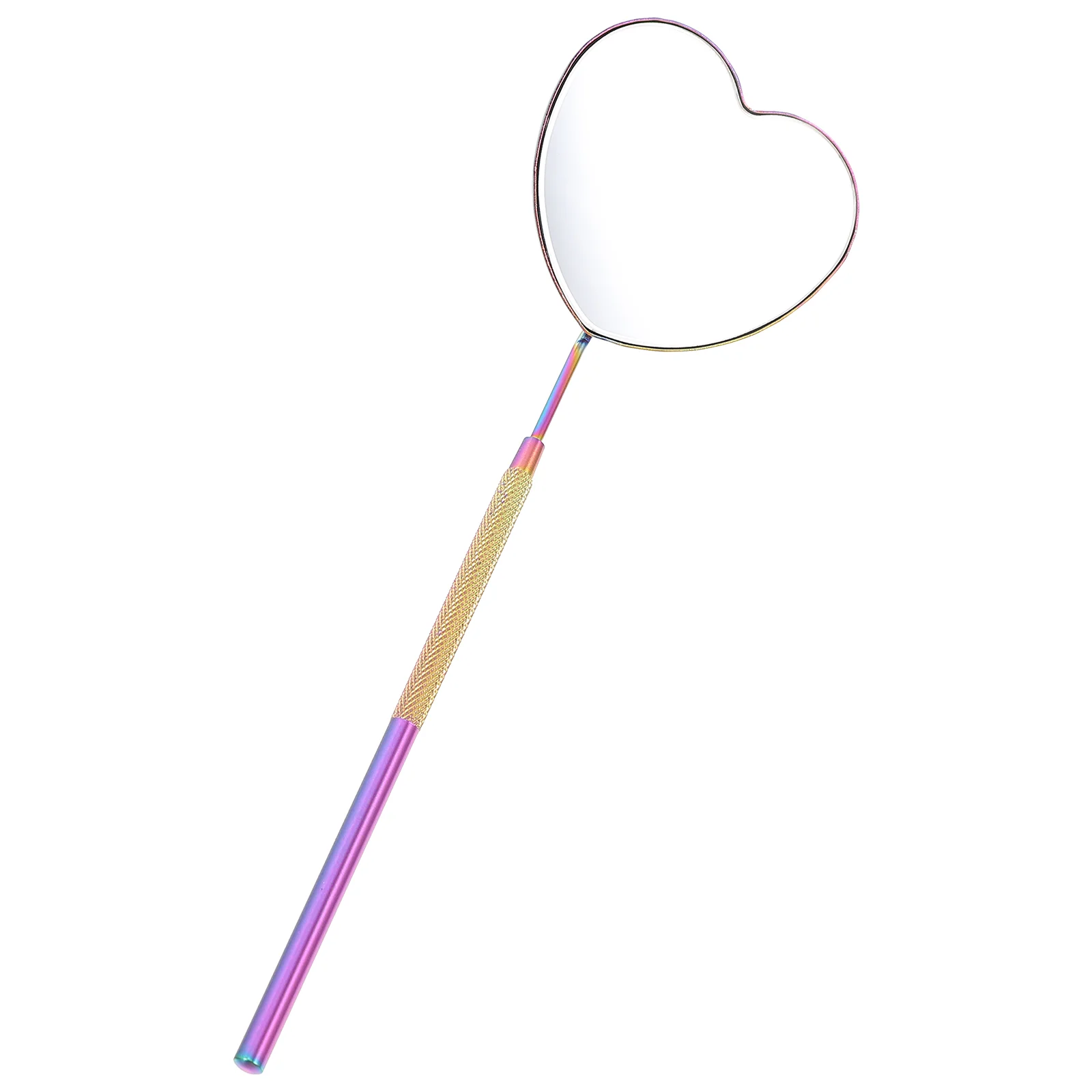 

Eyelash Check Mirror Extension Tools Heart-shaped Inspection Salon for Extensions