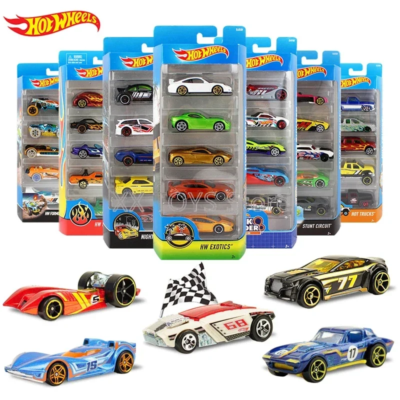 マテル製ホットウィールSTEEL STAMP/SPLATTER PAINTセット Hot Wheels Metal Sports Car 5-Pack BatMan Fast and Furious