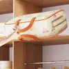 PVC Quilt Storage Bag with Handles Foldable Folding Storage Baskets Home Storage Organization Closet Organizer 1