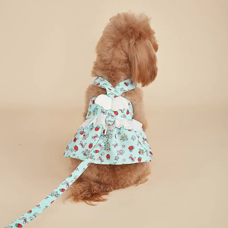 Pet clothing, dog summer clothing, pet pet skirts