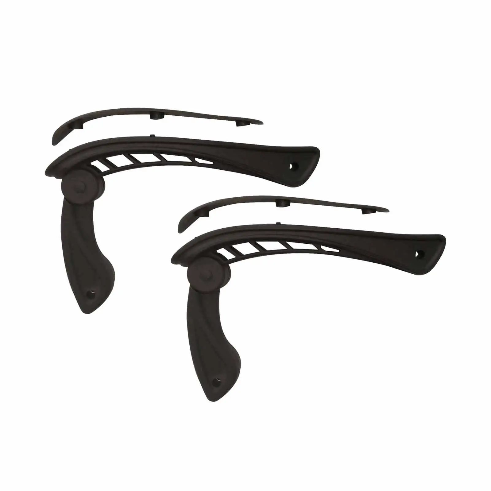 2x Universal Office Chair Armrest Accessory Replacement Armrest Chair Armrest Reusable Movable for Gaming Chair Computer Chair
