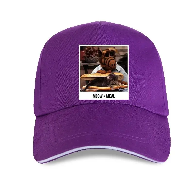 

new cap hat Alf Alf Meow Baseball Cap men black Mens Beach Cotton Casual summer black euro size drop shipping