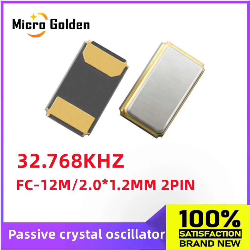 10pcs 32.768KHZ 32.768K FC-12M Passive Crystal Oscillator SMD 2012 2.0*1.2MM 32768 Quartz Crystal Resonator