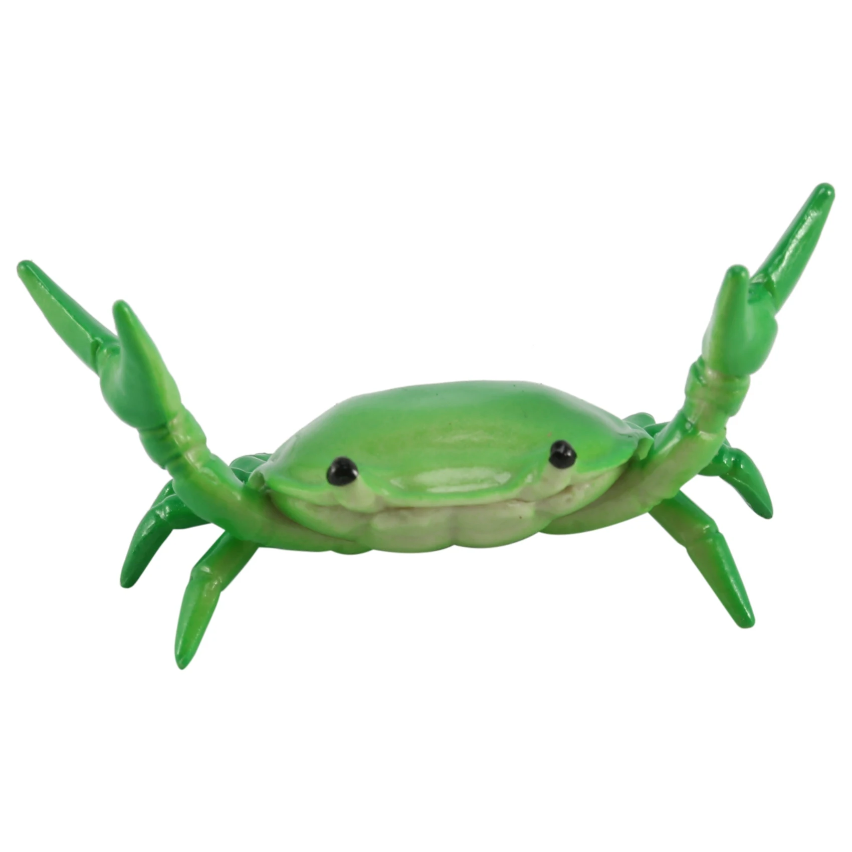 

Новый креативный милый держатель для ручки в виде краба, держатель для ручки в виде тяжелой атлетики, зеленые канцелярские принадлежности в подарок