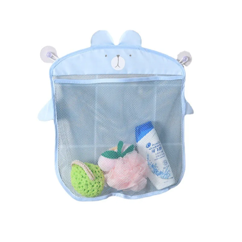 Baby Bath Toys Dinosaur Animal Mesh Net Toy Storage Bag Strong Suction Cups Bath Game Bag Bathroom Organizer Water Toys for Kids 6