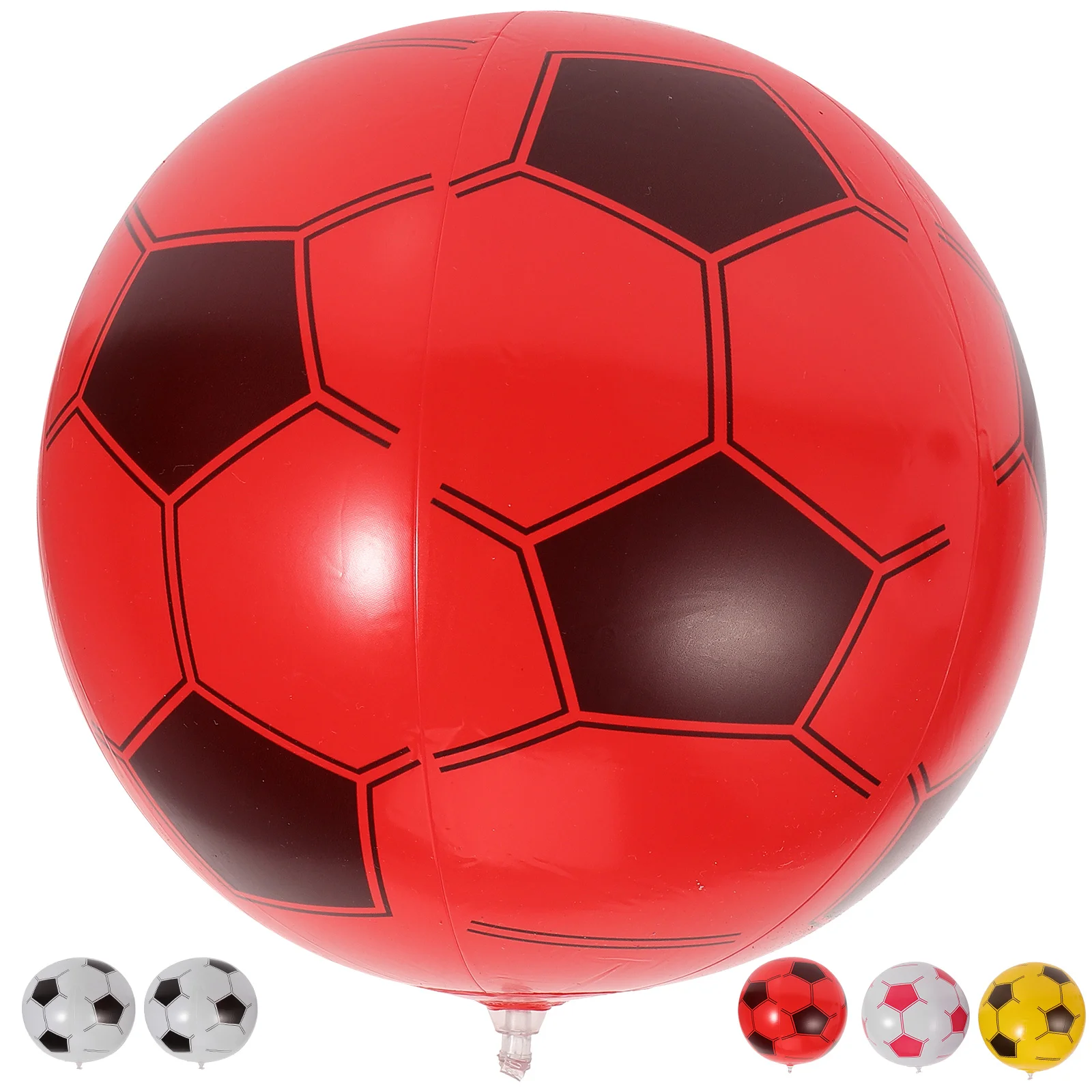

6 Pcs Football Beach Kids Toy Soccer Balls Inflatable Children Game Childrens Toys