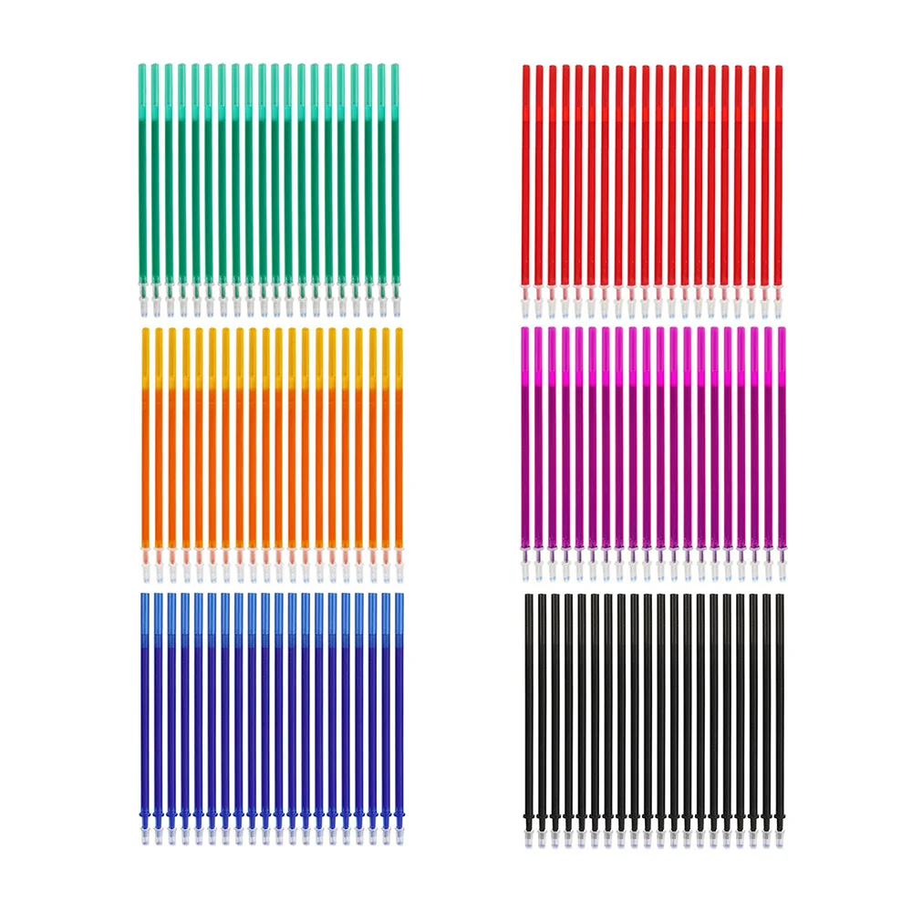 20Pcs/Set Color Erasable Gel Pen Refill Rods 0.5mm Colorful Ink Washable Handle Magic Erasable Pens For School Doodle Stationery 6
