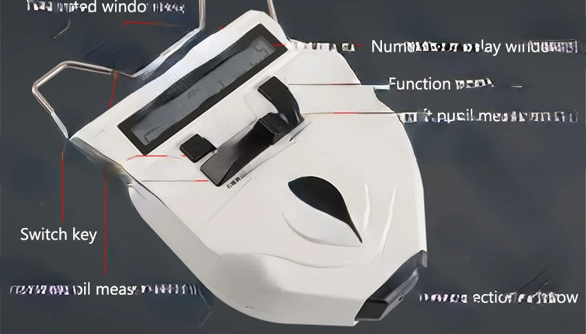 WB-1103B Meter Professional Student Optometric Tool Pupilometer High Quality Digital Optical LED Meter Student Large Tool