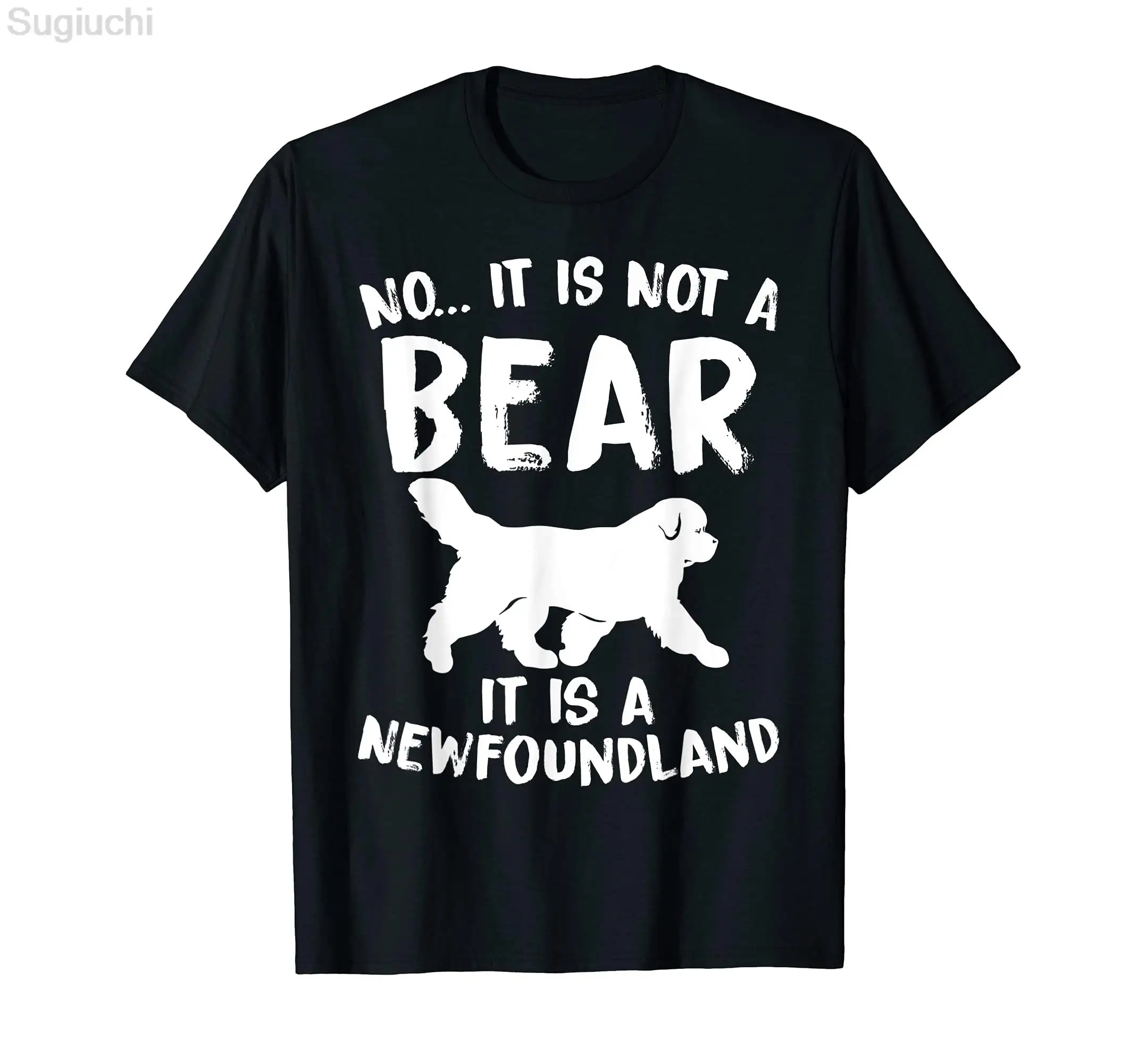 100% bumbac amuzant Newfoundland câine Newfie proprietar retro vintage tricou tricou grafic Haruku la modă tricou_voghion.com