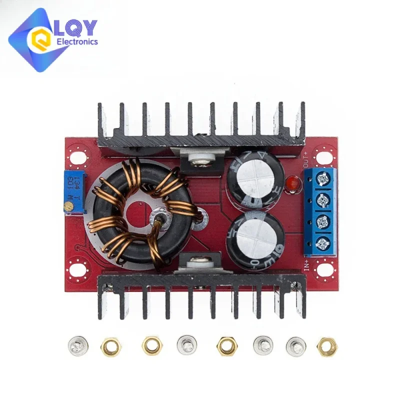 Lqy 150W Boost Converter Dc A Dc 10-32V A 12-35V Step Up Voltage Charger Module Alimentatore Driver Caricabatterie Regolabile