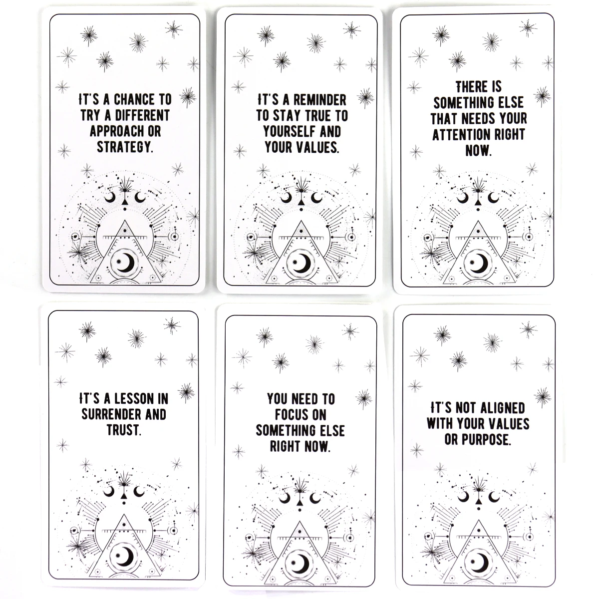 Whispers Of Insight Oracle Cards For Family Party High Quality Fortune Telling Divination Tarot Cards Deck Game 6