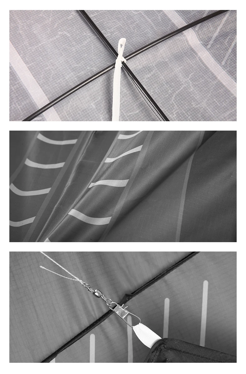 2m Aircraft Delta Kite Close-up