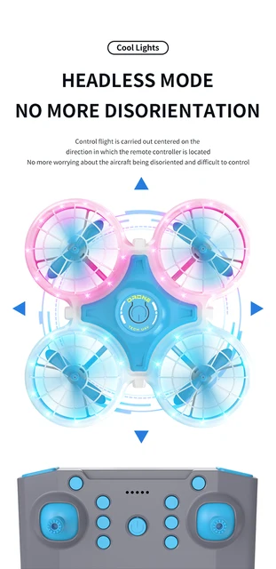 Mini Drone 3D Flip Flash Intelligent Hover 4CH Remote Control