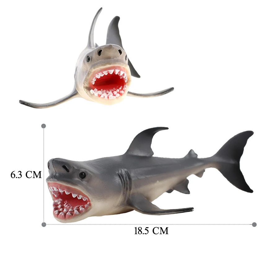 Realistic Ocean Animal Educational Toy Figure Set