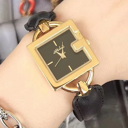 Watch for Women Retro Medieval Bracelet French Small Square Luxury Fragrant Superior Women Watch Waterproof Reloj Para Mujer