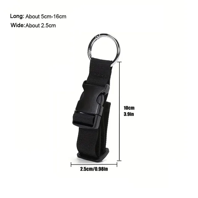 Travel Luggage Fixed Strap Backpack External Strap with Release Buckle Portable Strap Luggage Belt Jacket Holder BDK01 4