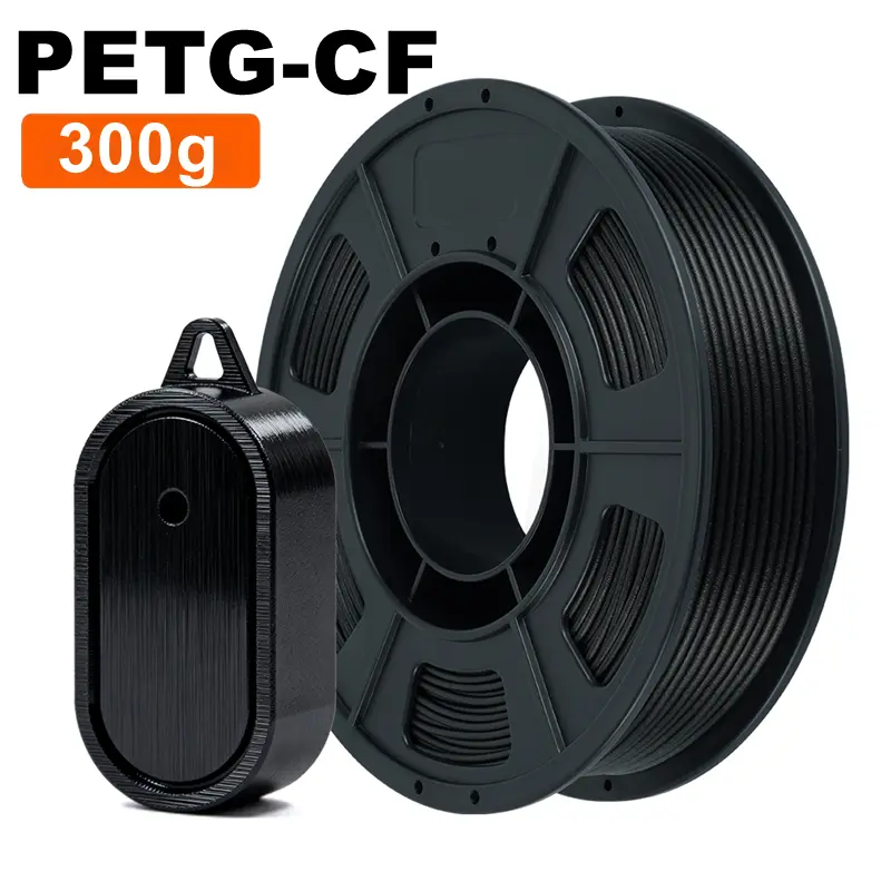 KINGROON Carbon Fiber PLA PETG Nylon Filament 1.75mm 0.3KG (NOT 1KG), High Strength PLA-CF PETG-CF PA-CF For 3D Printer, 300g image 8