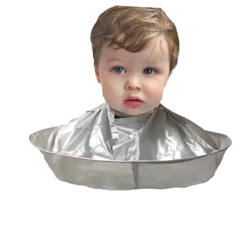 Hair Cutting Hat Children Reusable Foldable Home Apron