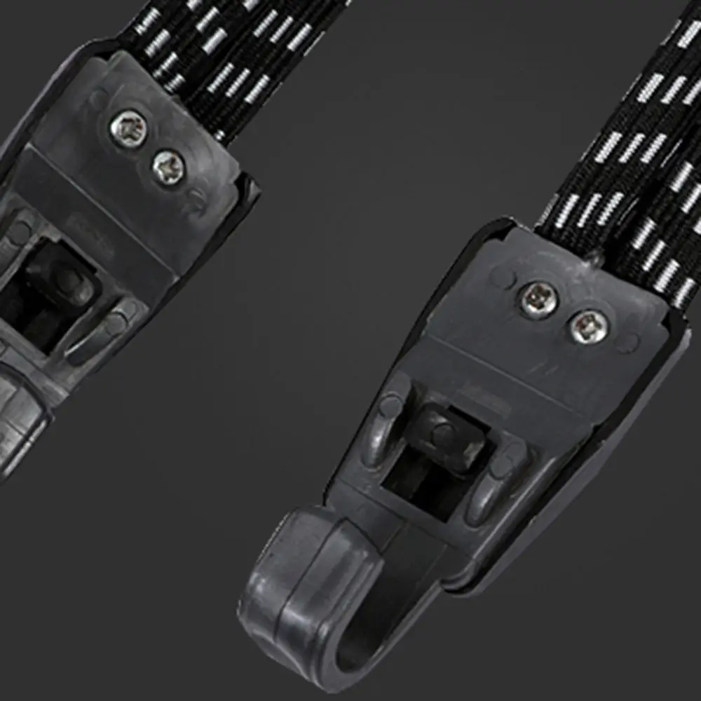 1/2Pcs Elasticity Motocycle Baggage Tying Rope Adjustable Helmt Straps Bike Bag Belt Car Tie Fixed Hook Locomotive Tail Rope motorcycle luggage rope