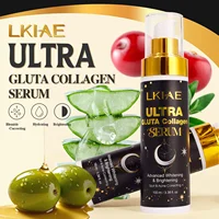 LKIAE Ultra Glutathione et Collagène : Kit Éclaircissant, Hydratant, Réduit les Taches Brunes, Améliore la Rugosité, Laisse la Peau Douce et Lisse 3