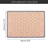 Silicone Macaron Baking Mat - for Bake Pans - Macaroon/Pastry/Cookie Making - Professional Grade Nonstick 4
