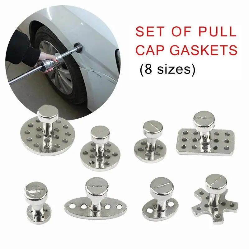 

8PCS Dent Removal Kit Paintless Dent Repair Kit Bridge Puller Slide Hammer durable auto repair sheet for car caring accessories