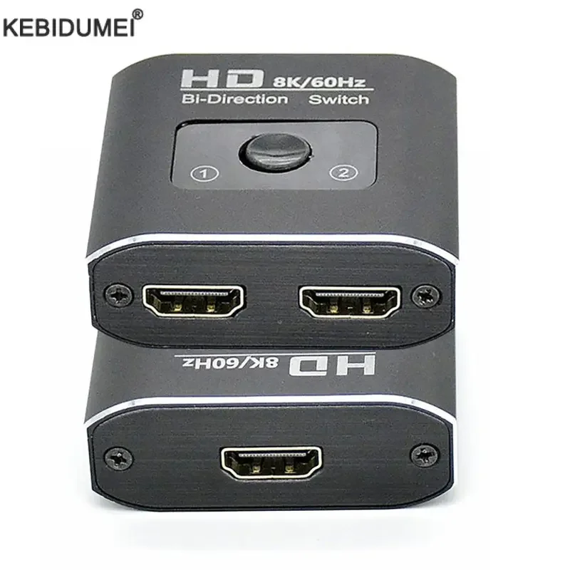 KVM   ó, ǻ   ҽ, USB C Ÿ ø, 100W, 2x1, 1x2, 8K