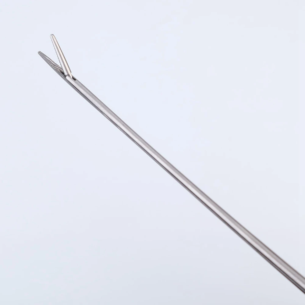 T27C Ear Nose Cleaner Pliers Pick Endoscope Earwax Remover Veterinary Forceps Tweezer Long Forceps