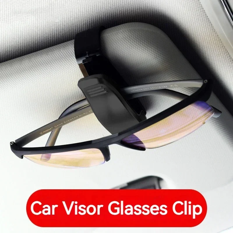Clip per occhiali da sole per auto, supporto per occhiali da sole per visiera per auto - Clip per supporto per occhiali da sole con visiera,Clip porta occhiali per occhiali di diverse