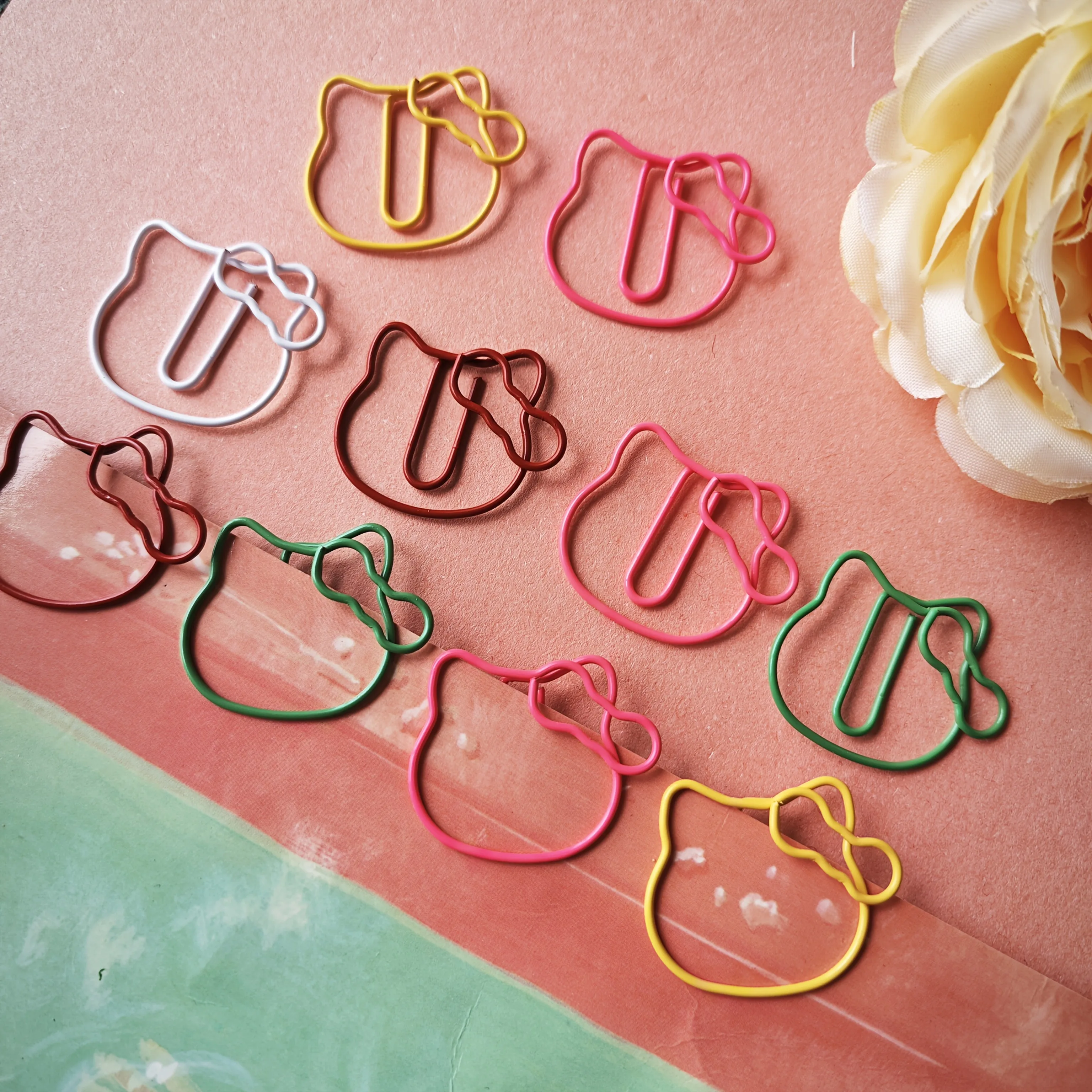Cat Shaped Paper Clips 2