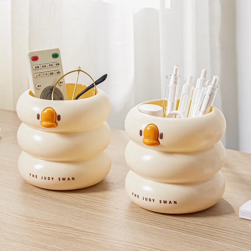 

Cloud creative round multi-functional pen holder cute student creative desktop office storage box Student office storage box