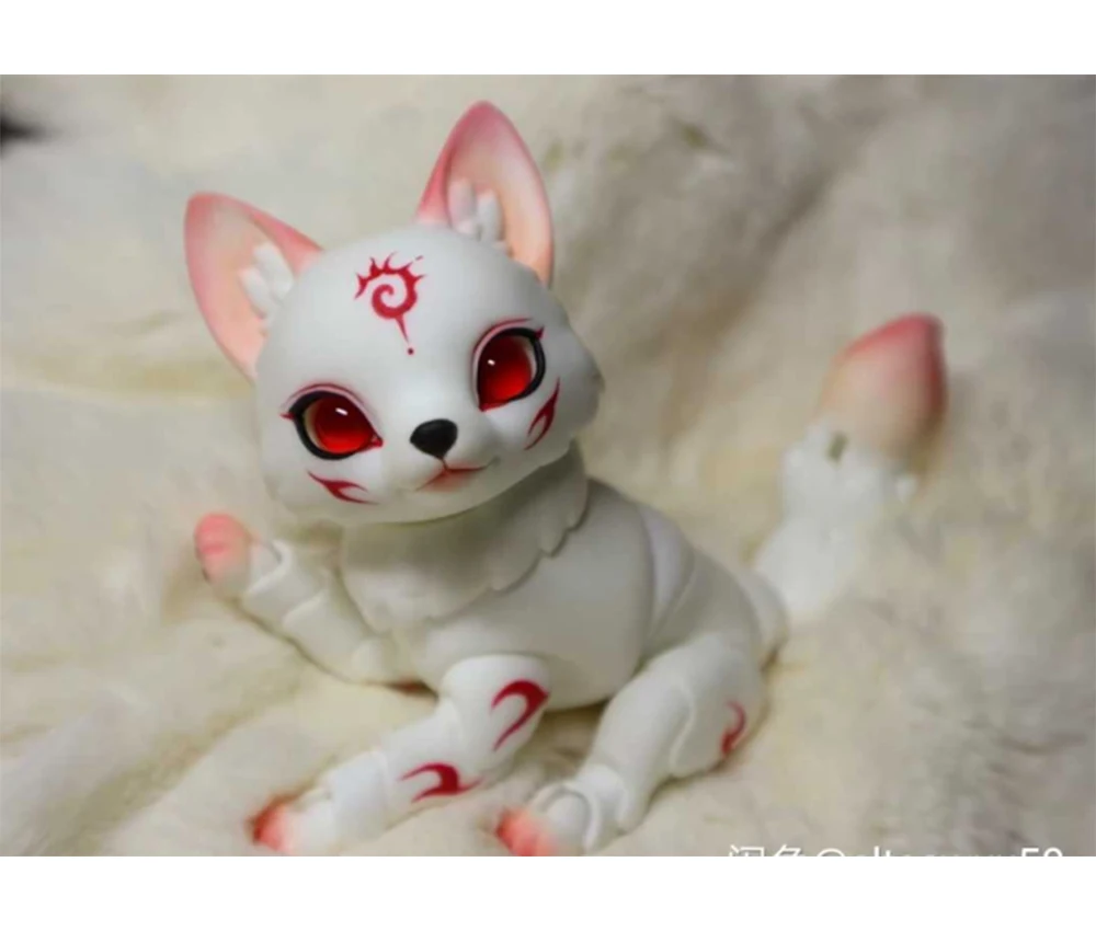 Bjd Fox Ball Jointed Animal Dolls Bunny, Fox, Squirrel BJD