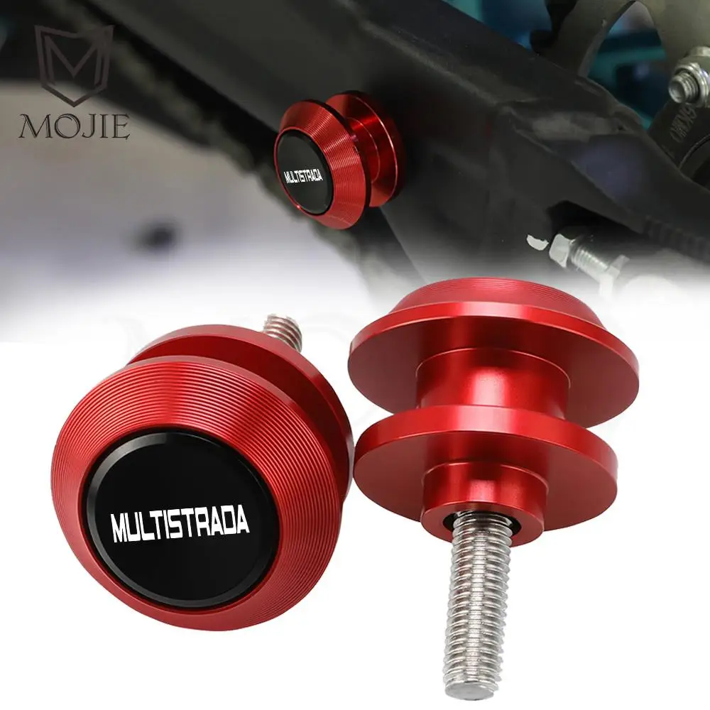 

2022 For Ducati MULTISTRADA 1200/1260 / S / ST 1260 1200 2021 2020 2019 Motorcycle Accessories 8mm Swingarm Spools Stand Screws