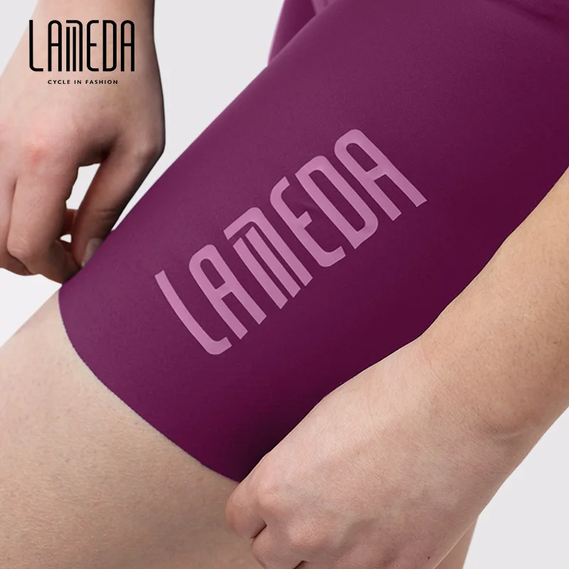 LAMEDA cycling bibs summer women's high waist road cycling pants shorts