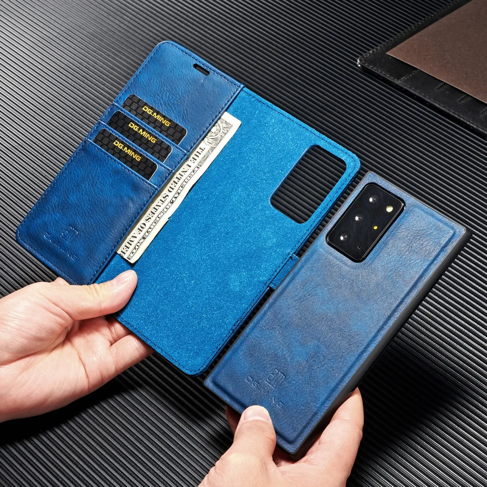 Wallet Case For Samsung Galaxy Note 20 Ultra Shockproof Multiple Card Slots Magnetic Flip Leather Cover For Note 8 9 10 Plus