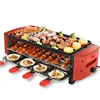 Electric oven household smokeless barbecue oven indoor barbecue machine Korean non stick electric barbecue plate 2
