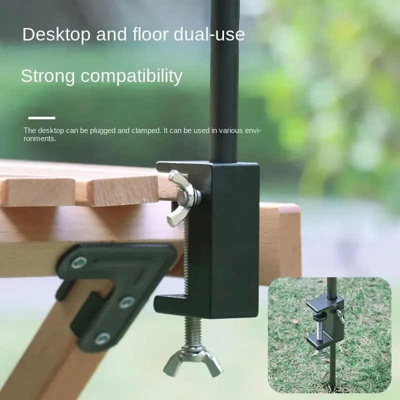 TARKA Lantern Stand Wild Detachable Lightweight Light Rack Holder Outdoor Grounding Style Camping Portable Lamp Stand for Picnic 5