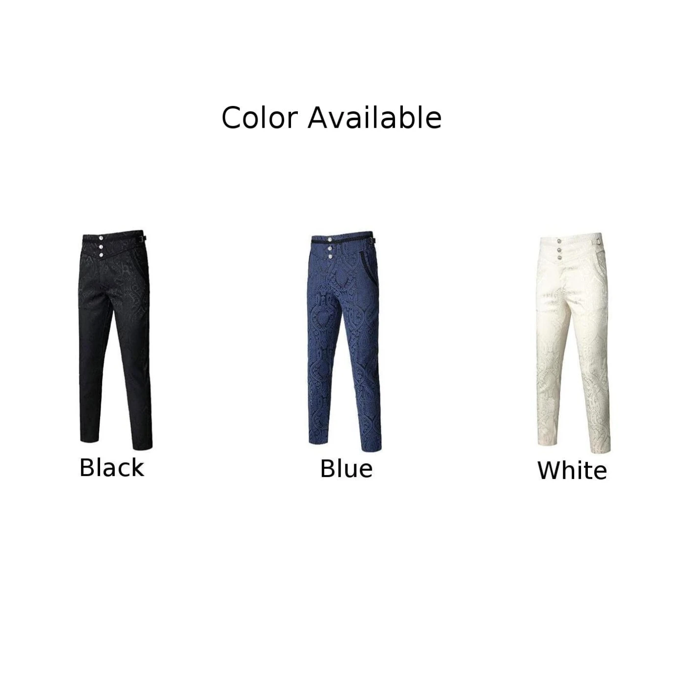 Mens Sports Pants Men's Halloween Vampire Cosplay Gothic Pants Vintage Cosplay Costume Trousers Steampunk Victorian Fashion Homme Casual