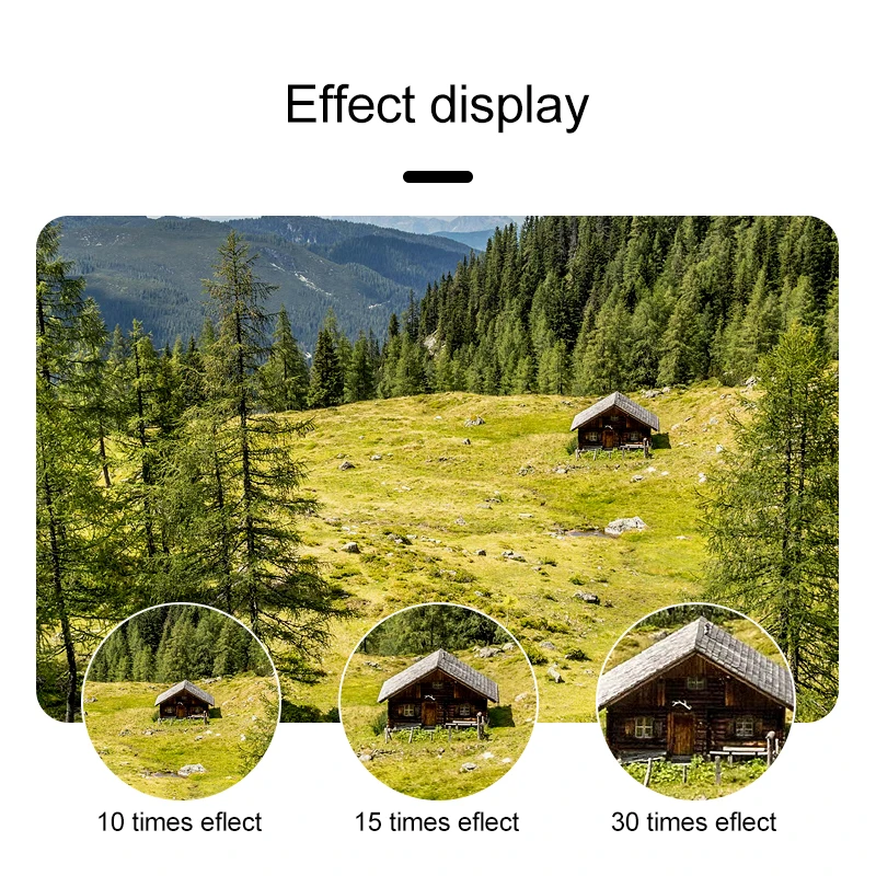 10-30x50 Zoom HD Telescope Monocular Camping Powerful Largo Alcance With Tripod Phone Clip For Watching Bird Hunting Binoculars