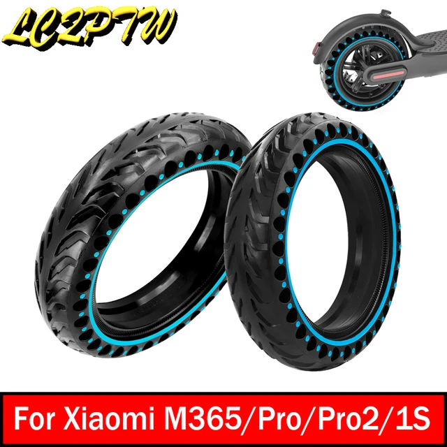 Roues résistantes à l'usure pour trottinette électrique Xiaomi M365 Pro  Pro2 1S, 8.5 pouces, caoutchouc