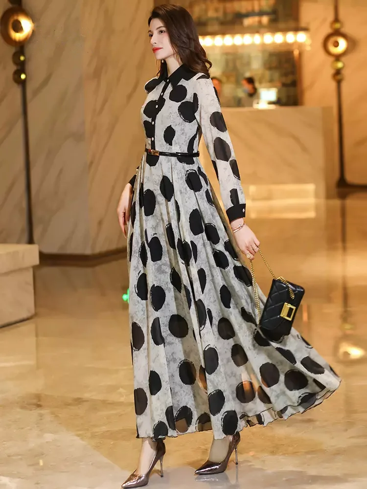 Polka Dot Latest Office Gown Styles For Ladies In 2018 ZARA NEW