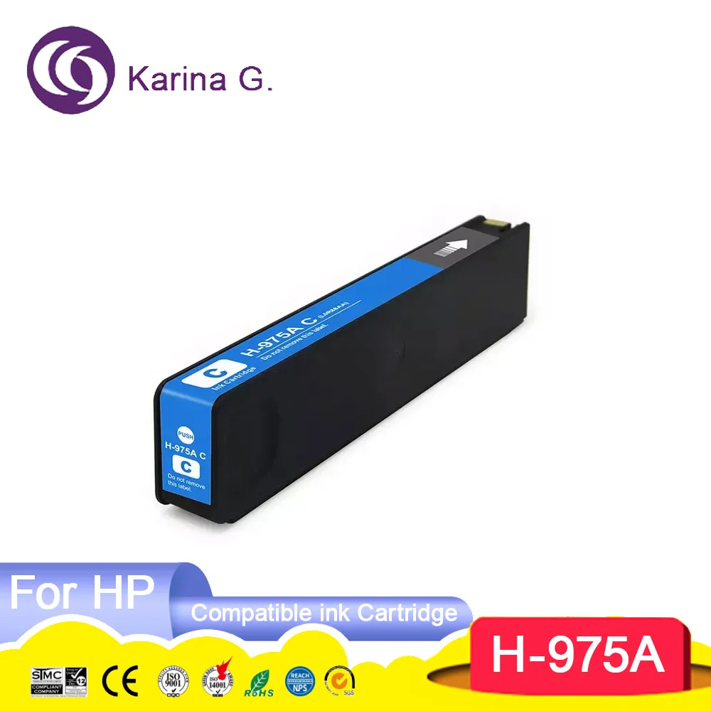 Compatible ink cartridge For 975 975A Compatible For  PageWide 352dw/377dw/dn/45