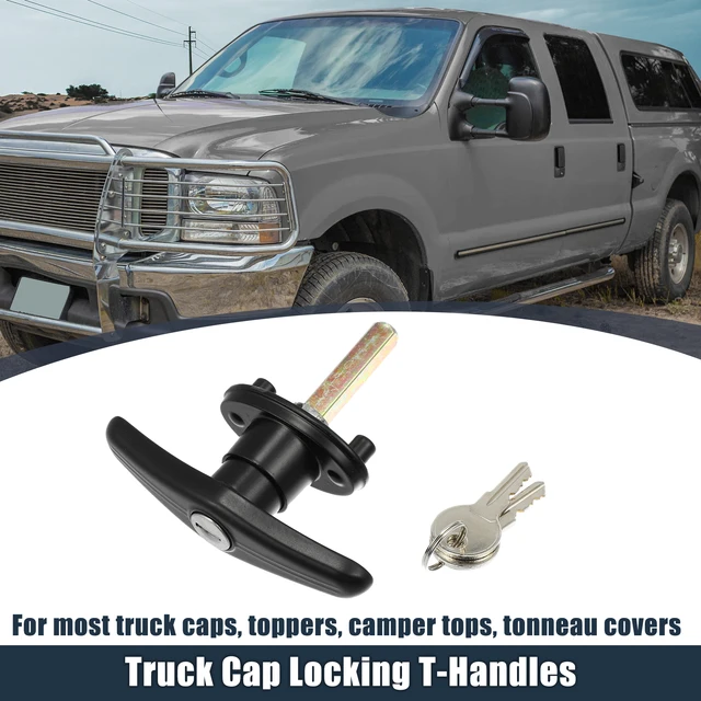 Serratura Con Maniglia A T Per Capannone - Con 2 Chiavi, Per Camion, Rimorchio, Camper - Foto 7