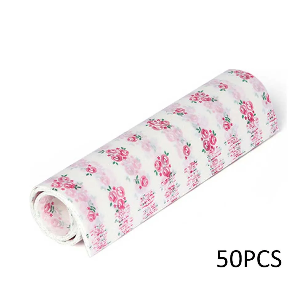 

10/50Pcs Wax Paper Food Grade Grease Paper Food Wrappers Wrapping Paper For Bread Sandwich Burger Fries Oilpaper Baking Tools