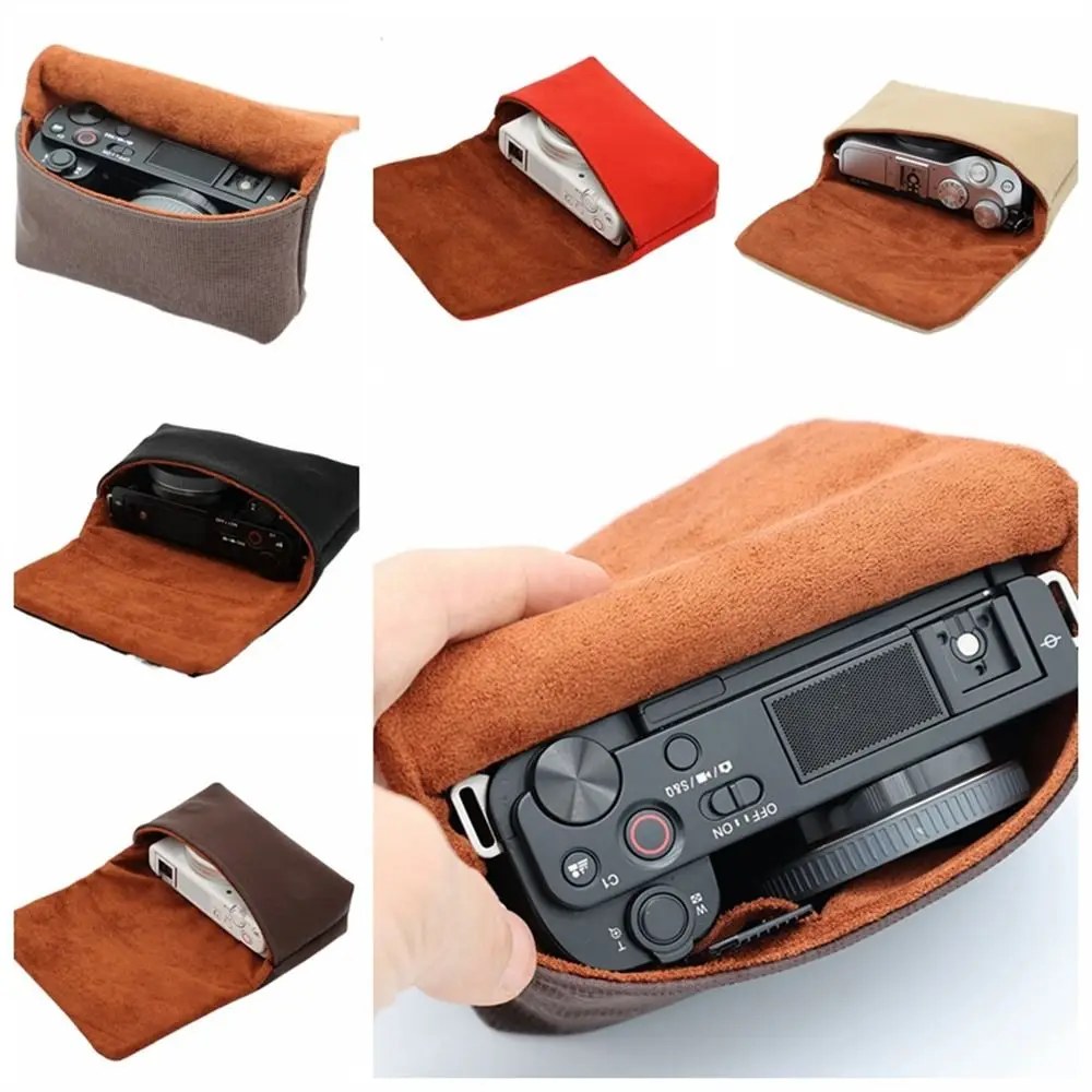 휴대용 카메라 가방 케이스 보관 파우치, 캐논 G7X III 등, ZV1 ZVE10 바디, 11*7*4cm